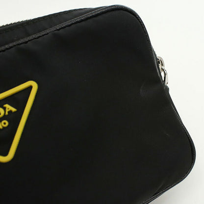 中古 プラダ ボディバッグ メンズ ブランド PRADA ベルトバッグ 2VL977 ブラック バッグ USDPR99442011