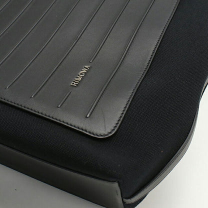 二手 RIMOWA 手提包 男士品牌 RIMOWA 垂直手提包 皮革 黑色 包 USDRI104442011