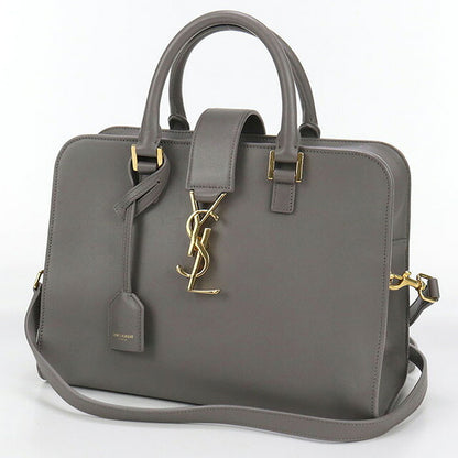 二手 Saint Laurent 手提包 女士品牌 SAINT LAURENT Baby Cabas 568853 灰色包 USDSL100174011