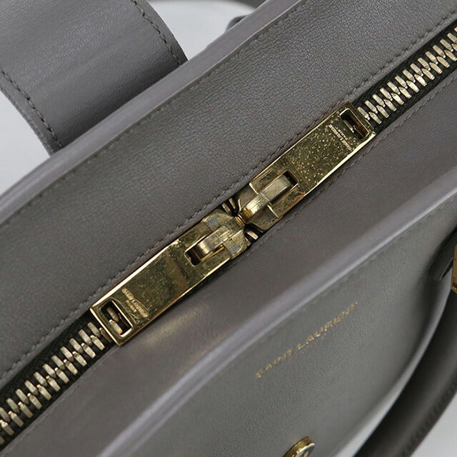 二手 Saint Laurent 手提包 女士品牌 SAINT LAURENT Baby Cabas 568853 灰色包 USDSL100174011