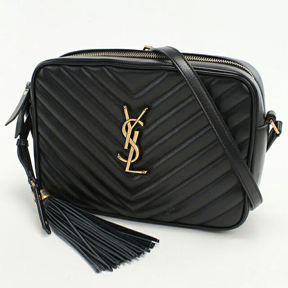 中古 サンローラン ショルダーバッグ レディース ブランド SAINT LAURENT ルー カメラバッグ レザー 520534 ブラック バッグ USDSL102936011