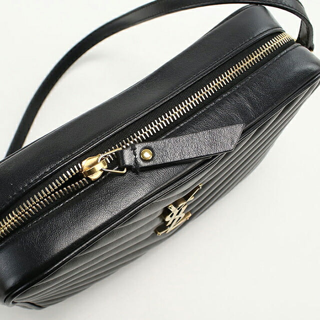 中古 サンローラン ショルダーバッグ レディース ブランド SAINT LAURENT ルー カメラバッグ レザー 520534 ブラック バッグ USDSL102936011