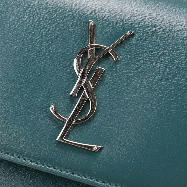 中古 サンローラン 斜め掛け ショルダーバッグ レディース ブランド SAINT LAURENT YSLモノグラム サンセット ミディアム レザー 442906 USDSL103586011