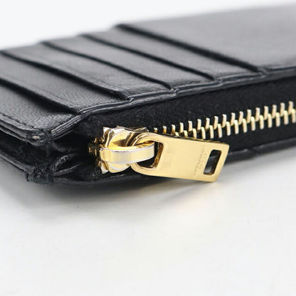 中古 サンローラン コインケース レディース ブランド SAINT LAURENT カサンドラ フラグメント ジップカードケース 607915 ブラック 財布 USDSL103633011