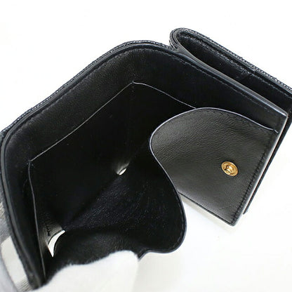 中古 サンローラン 三つ折り財布 レディース ブランド SAINT LAURENT モノグラム オリガミタイニーウォレット 668274 ブラック 財布 USDSL103689011