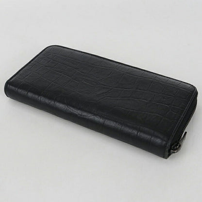 中古 サンローラン 長財布ラウンドファスナー レディース ブランド SAINT LAURENT フルジップウォレット 617415 ブラック 財布 USDSL103694011