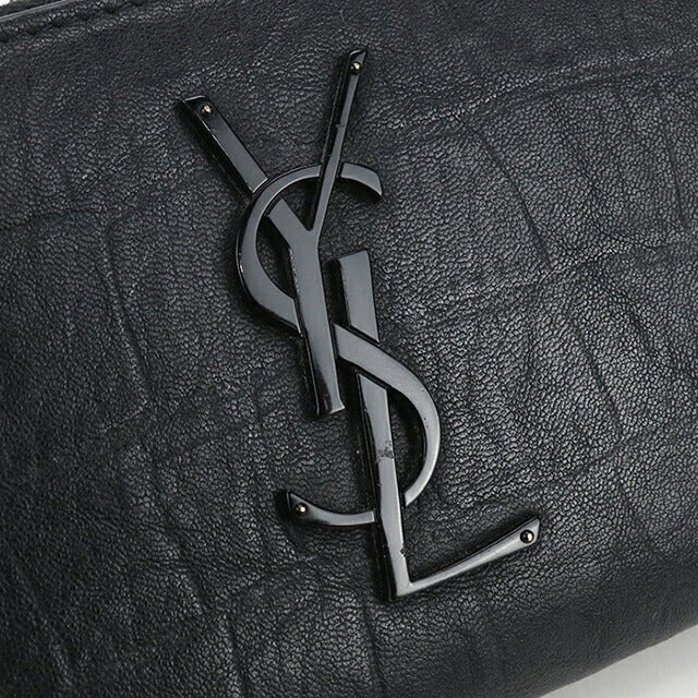 中古 サンローラン 長財布ラウンドファスナー レディース ブランド SAINT LAURENT フルジップウォレット 617415 ブラック 財布 USDSL103694011