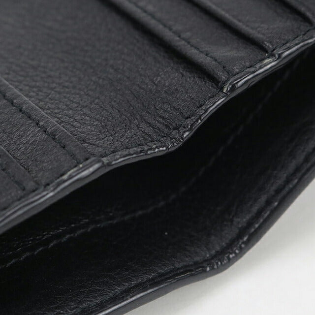 中古 サンローラン 二つ折り財布 レディース ブランド SAINT LAURENT 635265 ブラック 財布 USDSL103695011