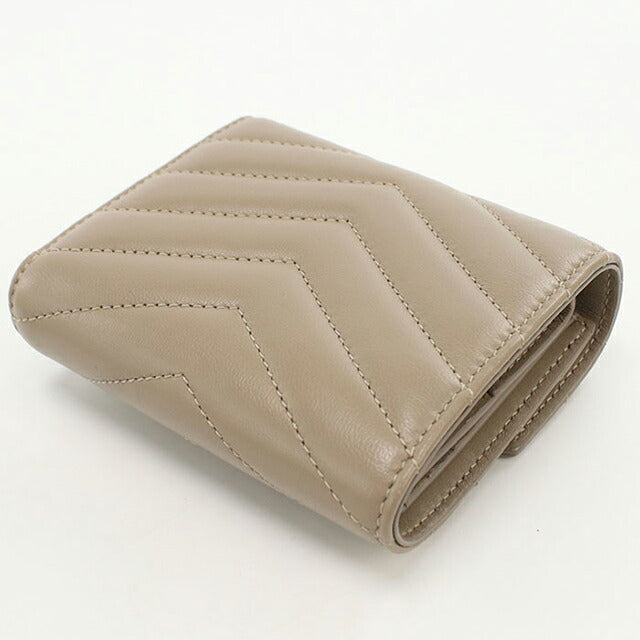 中古 サンローラン 三つ折り財布 レディース ブランド SAINT LAURENT