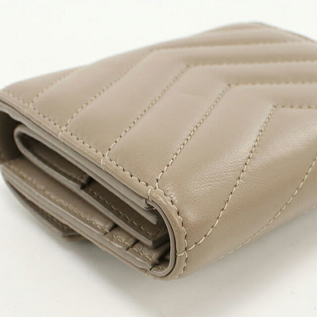 中古 サンローラン 三つ折り財布 レディース ブランド SAINT LAURENT