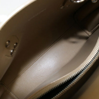 中古 サンローラン トートバッグ レディース ブランド SAINT LAURENT サック ド ジュール ベイビー レザー 421863 ベージュ バッグ USDSL103878011