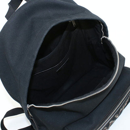 中古 サンローラン リュック レディース ブランド SAINT LAURENT シティ サンローラン HEAVEN バッグパック 465448 ブラック バッグ USDSL104361011