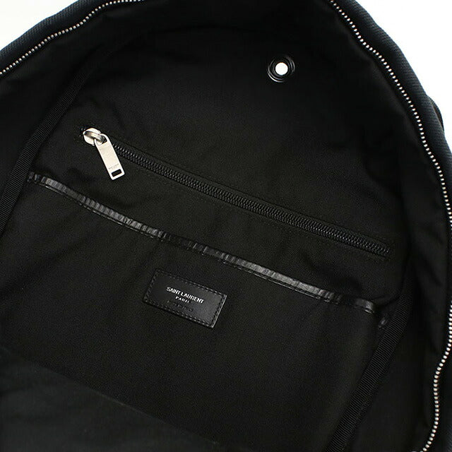 中古 サンローラン リュック レディース ブランド SAINT LAURENT シティ サンローラン HEAVEN バッグパック 465448 ブラック バッグ USDSL104361011