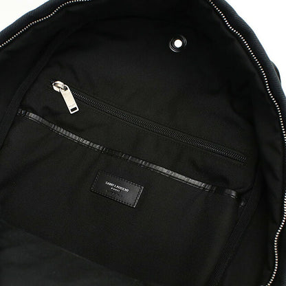 中古 サンローラン リュック レディース ブランド SAINT LAURENT シティ サンローラン HEAVEN バッグパック 465448 ブラック バッグ USDSL104361011