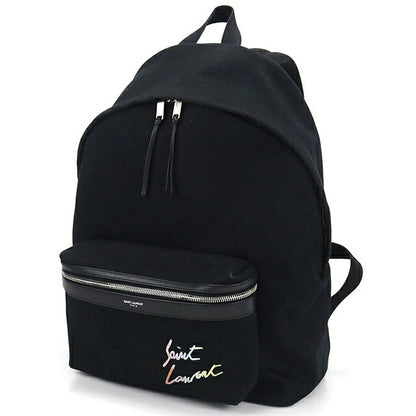 中古 サンローラン リュック メンズ ブランド SAINT LAURENT シティ バックパック 534968 ブラック バッグ USDSL104659011