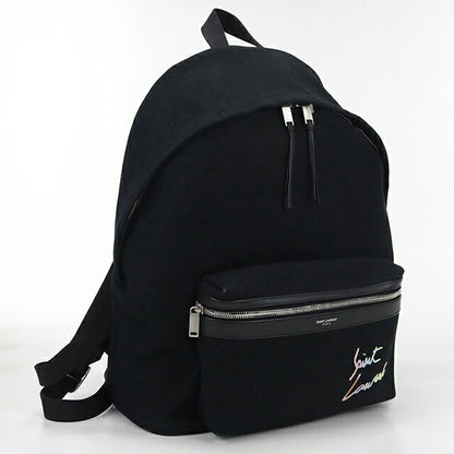 中古 サンローラン リュック メンズ ブランド SAINT LAURENT シティ バックパック 534968 ブラック バッグ USDSL104659011