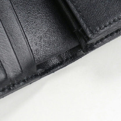 中古 サンローラン 三つ折り財布 レディース ブランド SAINT LAURENT モノグラム マルチフォールドウォレット レザー 692061 ブラック 財布 USDSL105268011