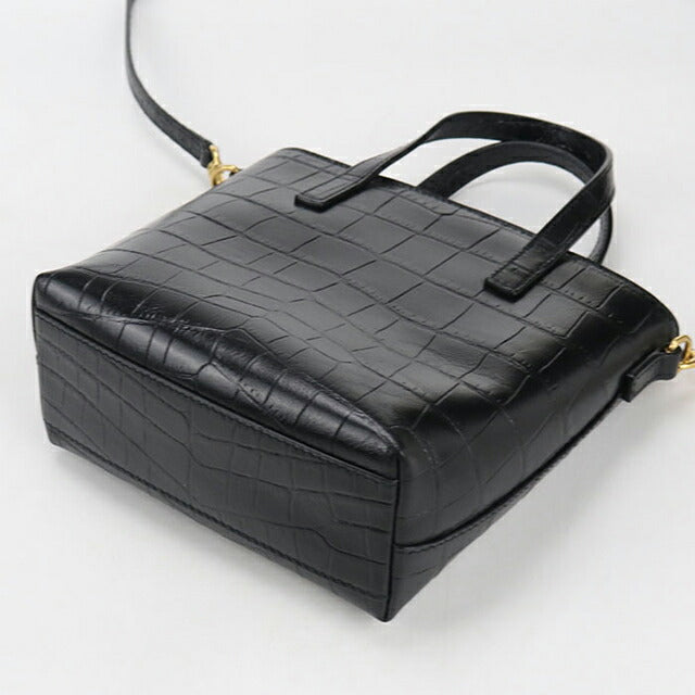 中古 サンローラン ハンドバッグ レディース ブランド SAINT LAURENT ミニトイ ショッピング 2WAY 712367 ブラック バッグ USDSL105314011