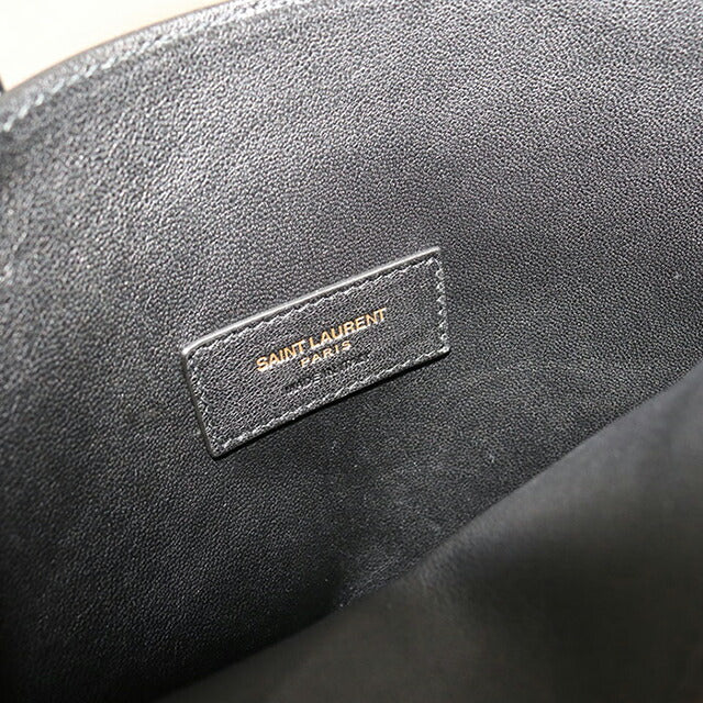 中古 サンローラン ハンドバッグ レディース ブランド SAINT LAURENT ミニトイ ショッピング 2WAY 712367 ブラック バッグ USDSL105314011
