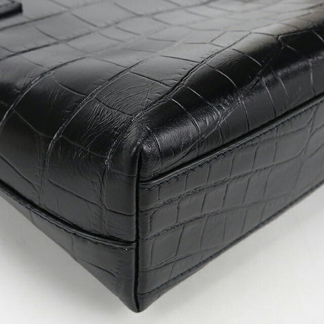 中古 サンローラン ハンドバッグ レディース ブランド SAINT LAURENT ミニトイ ショッピング 2WAY 712367 ブラック バッグ USDSL105314011