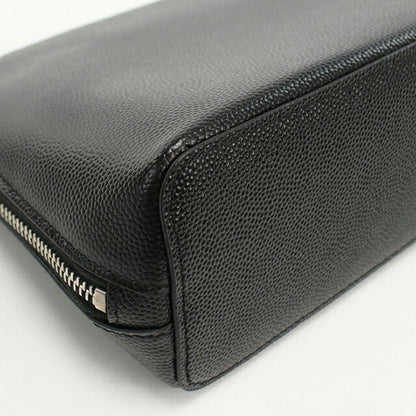 Used Saint Laurent Pouch Unisex Brand SAINT LAURENT Leather 565962 Black Bag USDSL105697011