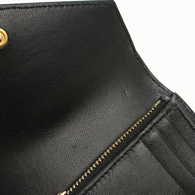 サンローラン SAINT LAURENT 財布 レディース 403943 カサンドラ コンパクト トリフォールドウォレット SAINT LAURENT サンローラン 財布 キルティングラムスキン製