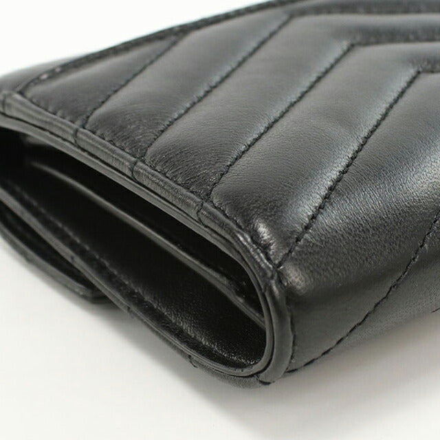 中古 サンローラン 三つ折り財布 レディース ブランド SAINT LAURENT