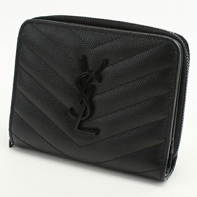 中古 サンローラン 二折財布 レディース ブランド SAINT LAURENT