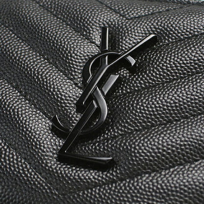 中古 サンローラン 二折財布 レディース ブランド SAINT LAURENT モノグラムコンパクト ジップアラウンドウォレット 668288 ブラック 財布 USDSL106009011