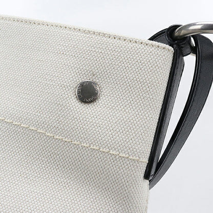 中古 サンローラン ショルダーバッグ レディース ブランド SAINT LAURENT リヴゴーシュ バケットバッグ　2WAY 669299 FAAAZ 9024 ホワイト USDSL106370011