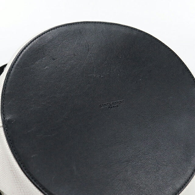 中古 サンローラン ショルダーバッグ レディース ブランド SAINT LAURENT リヴゴーシュ バケットバッグ　2WAY 669299 FAAAZ 9024 ホワイト USDSL106370011