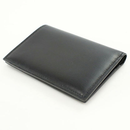 中古 サンローラン 二つ折り財布 二折財布 メンズ ブランド SAINT LAURENT クレジットカード ウォレット 607679 ブラック 財布 USDSL107385011