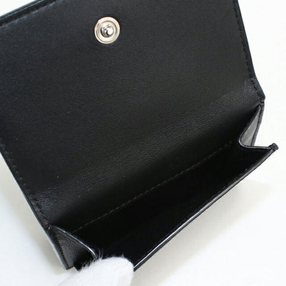 中古 サンローラン 三つ折り財布 三折財布 レディース ブランド SAINT LAURENT 517378 ブラック USDSL108787011