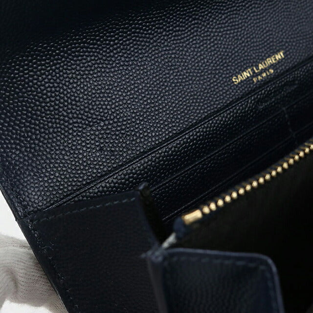 中古 サンローラン 長財布二折 レディース ブランド SAINT LAURENT