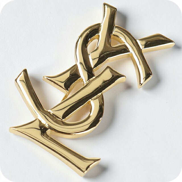 中古 サンローラン ブローチ レディース ブランド SAINT LAURENT イヴ・サンローラン ヴィンテージ ゴールド アクセサリー USDSL109595011