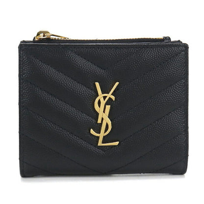 Used Saint Laurent Bifold Wallet Bifold Wallet with Coin Purse Bifold Wallet Bifold Wallet Women&