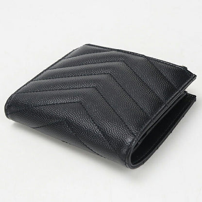 Used Saint Laurent Bifold Wallet Bifold Wallet with Coin Purse Bifold Wallet Bifold Wallet Women&