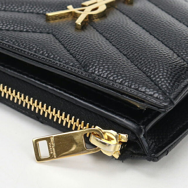 Used Saint Laurent Bifold Wallet Bifold Wallet with Coin Purse Bifold Wallet Bifold Wallet Women&