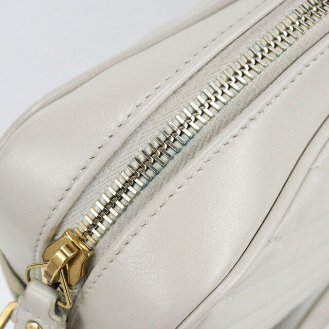 二手 Saint Laurent 斜挎单肩包 女士品牌 SAINT LAURENT Lou 相机包 皮革 574494 白色 USDSL110799011