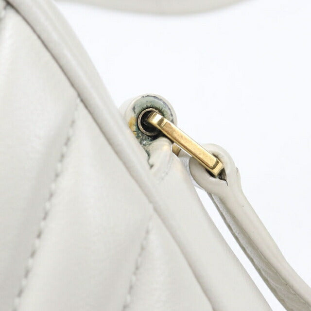 二手 Saint Laurent 斜挎单肩包 女士品牌 SAINT LAURENT Lou 相机包 皮革 574494 白色 USDSL110799011