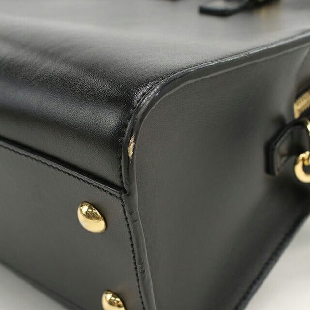 中古 サンローラン ハンドバッグ レディース ブランド SAINT LAURENT ベイビーカバス 2WAY 568853 ブラック USDSL111801011