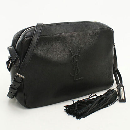 中古 サンローラン 斜め掛け ショルダーバッグ レディース ブランド SAINT LAURENT カメラバッグ 470299 ブラック USDSL111827011