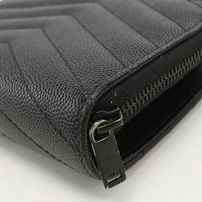 中古 サンローラン 二つ折り財布 二折財布 レディース ブランド SAINT LAURENT モノグラム　コンパクト ジップアラウンドウォレット 403723 USDSL112042011
