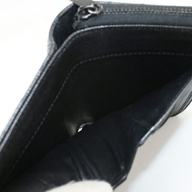 中古 サンローラン 二つ折り財布 二折財布 レディース ブランド SAINT LAURENT モノグラム　コンパクト ジップアラウンドウォレット 403723 USDSL112042011