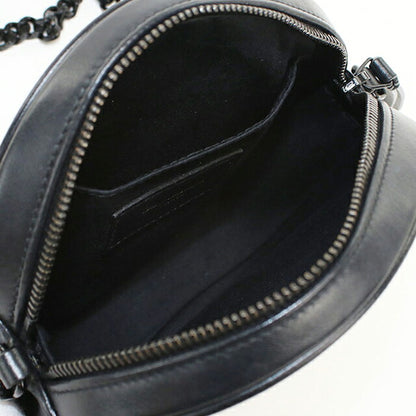 中古 サンローラン ショルダーバッグ レディース ブランド SAINT LAURENT ヴィニル チェーン 610436 ブラック USDSL112307011