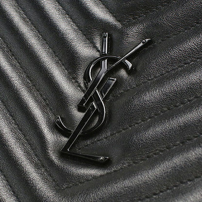 中古 サンローラン ショルダーバッグ レディース ブランド SAINT LAURENT ヴィニル チェーン 610436 ブラック USDSL112307011
