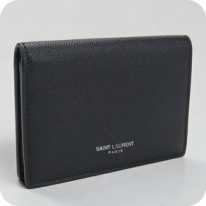 Used Saint Laurent business card holder men&