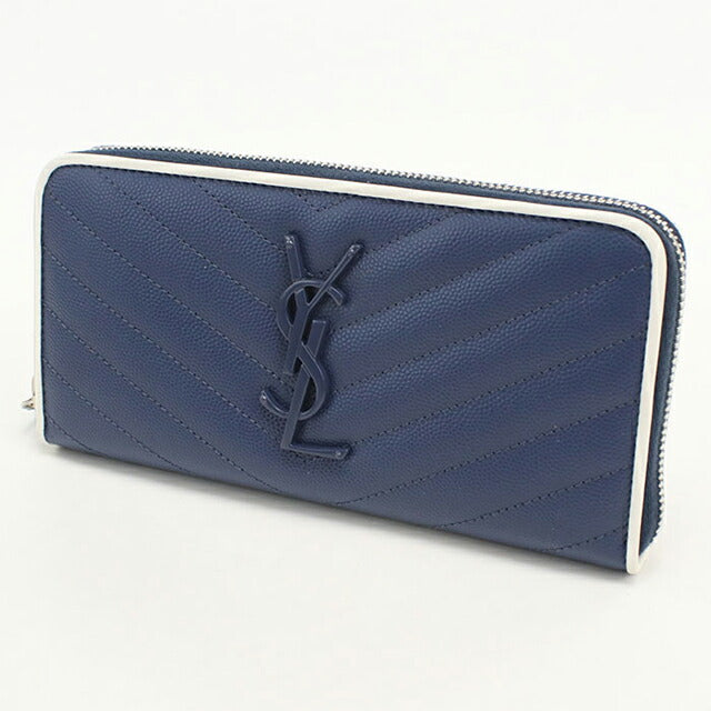 中古 サンローラン 長財布ラウンドファスナー レディース ブランド SAINT LAURENT モノグラム・サンローラン フルジップウォレット 358094 USDSL112898011
