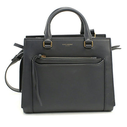 中古 サンローラン ハンドバッグ レディース ブランド SAINT LAURENT イースト ウエスト 554116 グレー USDSL112907011