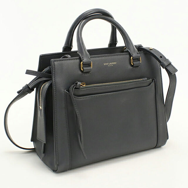 中古 サンローラン ハンドバッグ レディース ブランド SAINT LAURENT イースト ウエスト 554116 グレー USDSL112907011
